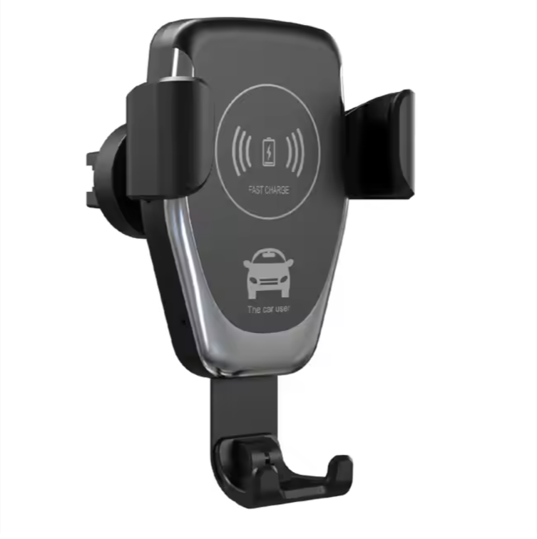 Auto Clamping Wireless Car Charger - Infrared Sensor Phone Mount | 10W Fast Charging Holder | Smart Touch Air Vent Mount | Quick Charge Wireless Cradle for iPhone & Android | UAE Driving Essential