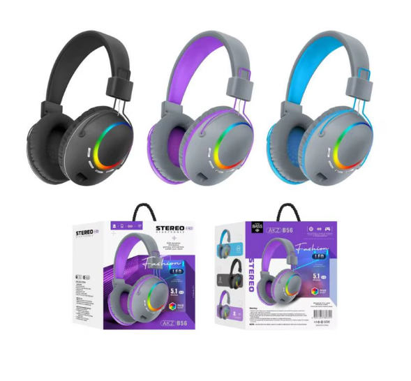 Stereo Music Headphones - Foldable Over Ear Headset | Hi-Fi Sound with Deep Bass | Built-in Mic & Noise Isolation | Lightweight Travel Headphones for iPhone, Android & Laptop | #UAE Music Lovers