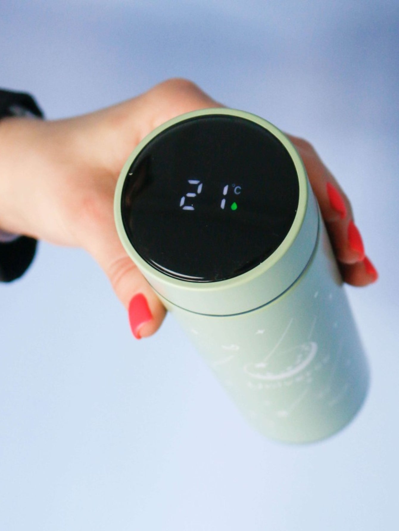 Smart Water Bottle - LED Temperature Display Cup | Insulated Tea Infuser Bottles | Leak-Proof Travel Mug | Stainless Steel Smart Bottle & Rust-Proof Cup | Portable Thermal Bottles for Men & Women