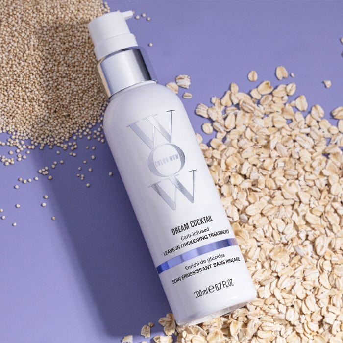 Color Wow Dream Cocktail Thickening Treatment – Carb-Infused Leave-In for Fine Hair | 200ml Instant Volume & Fuller Strands